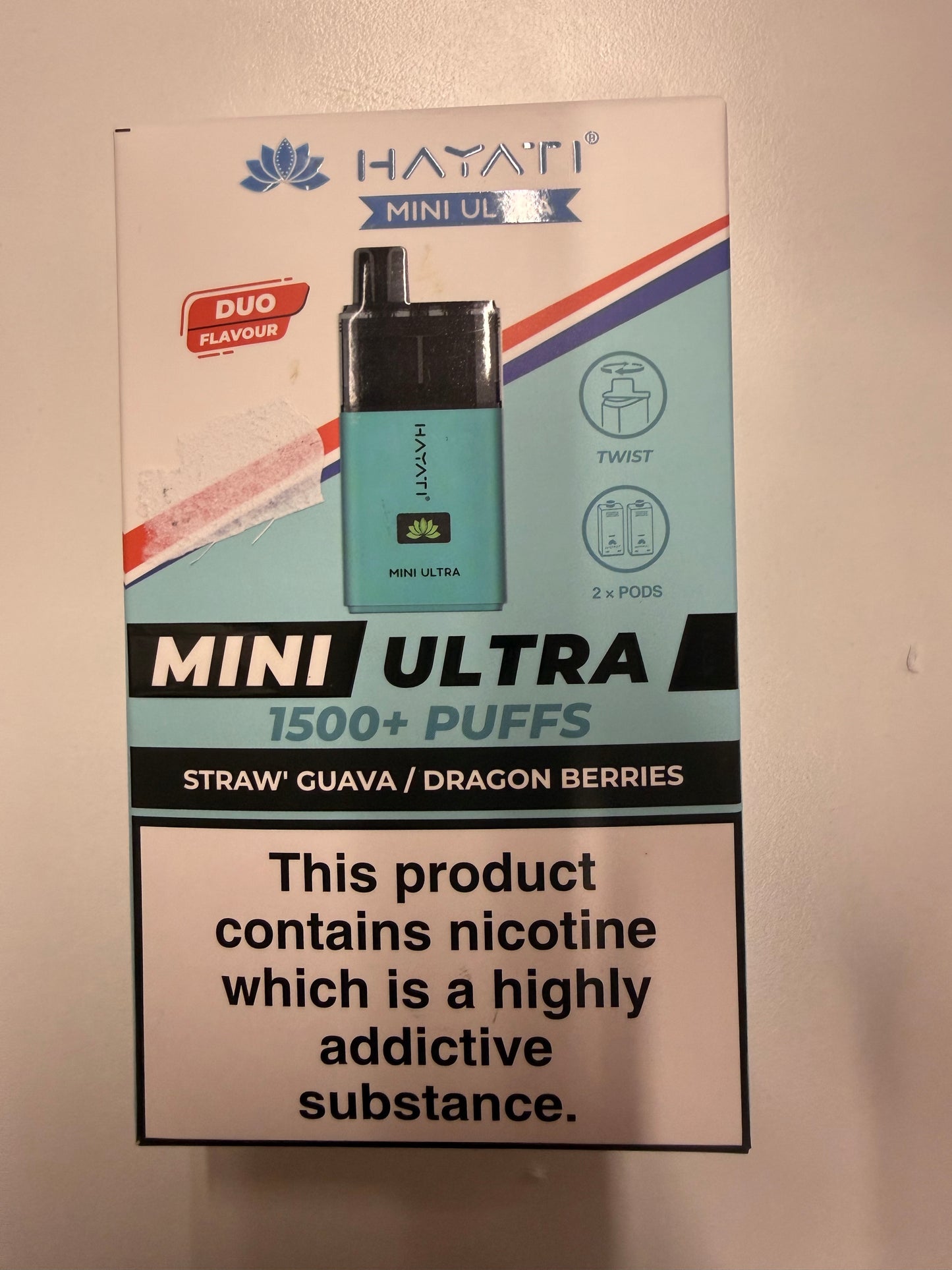 HAYATI MINI ULTRA 1500 puffs