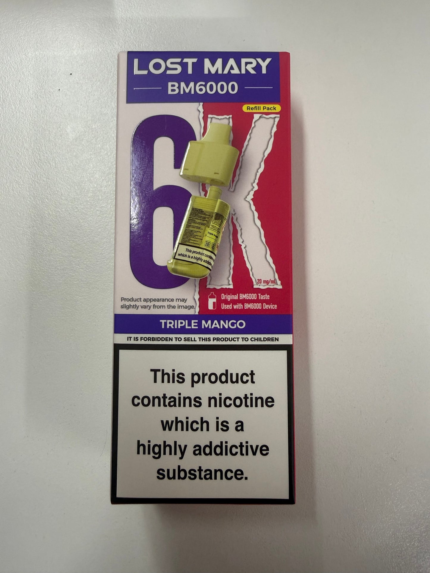 lost mary bm6000 pod