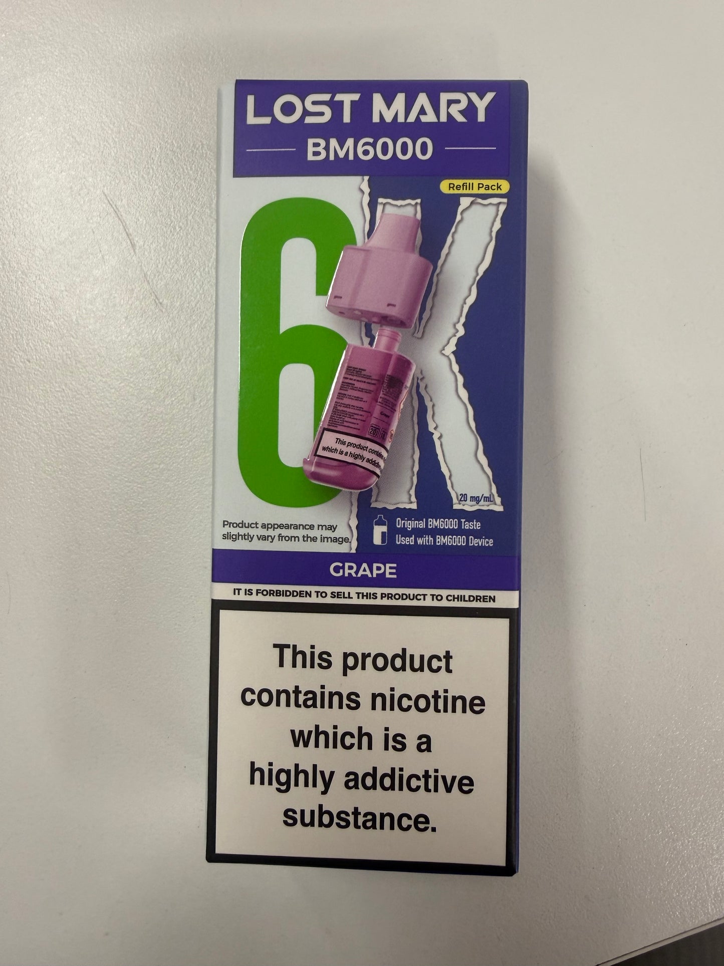lost mary bm6000 pod