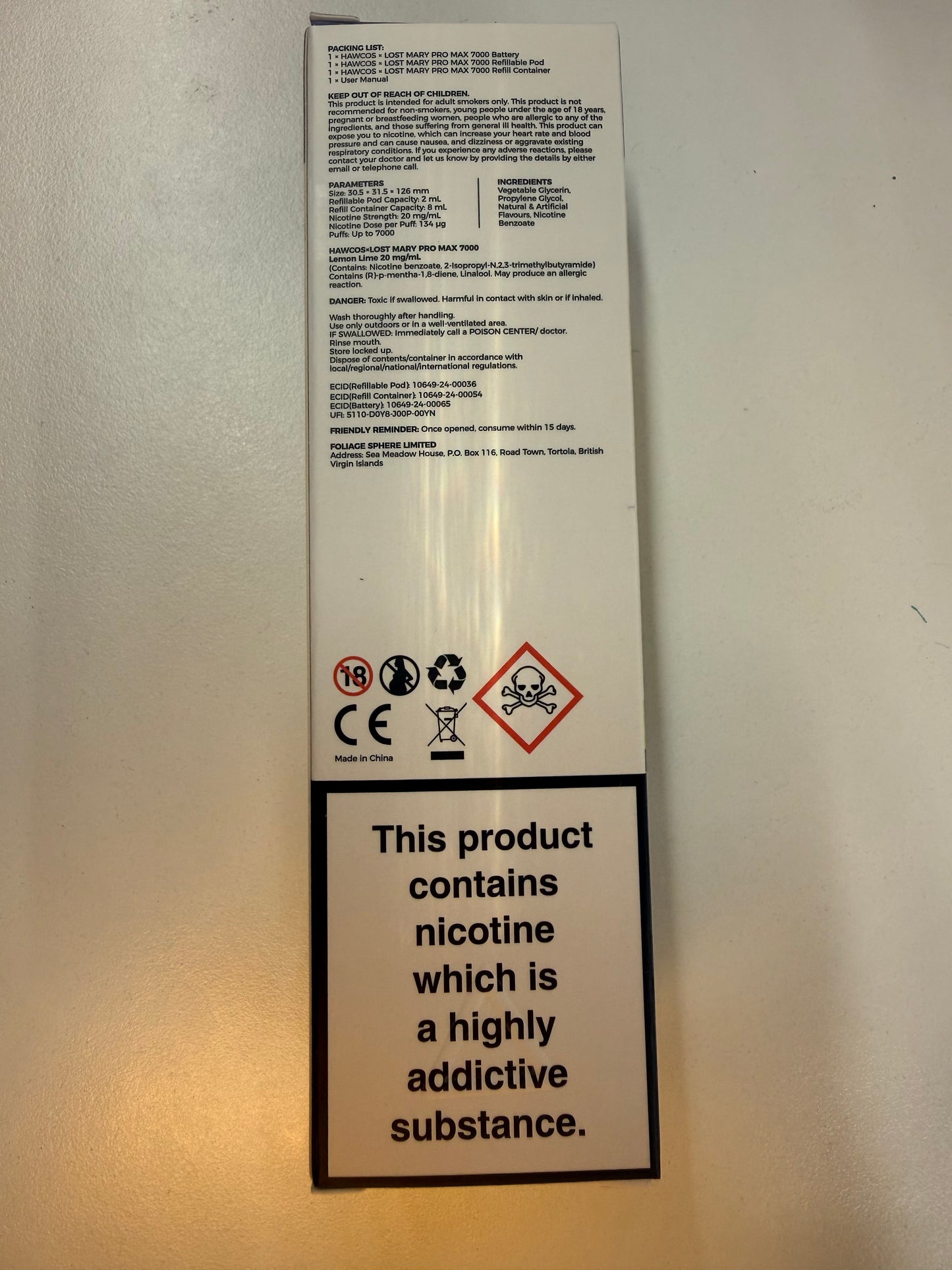 lost mary 7000 puffs