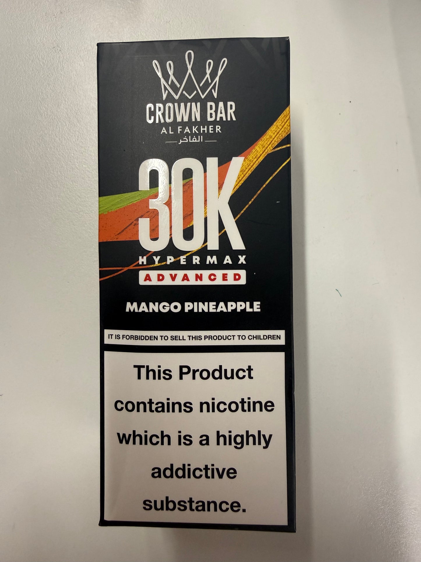 crown bar 30 k puffs hypermax advanced