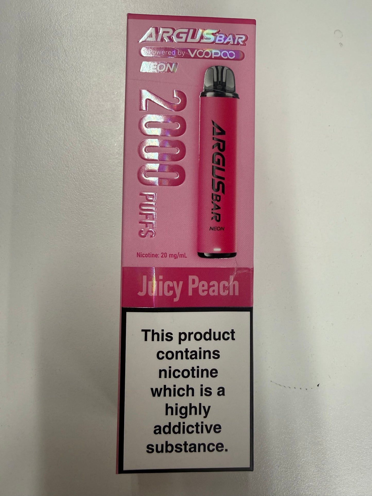 ARGUS BAR NEON 2000 PUFFS