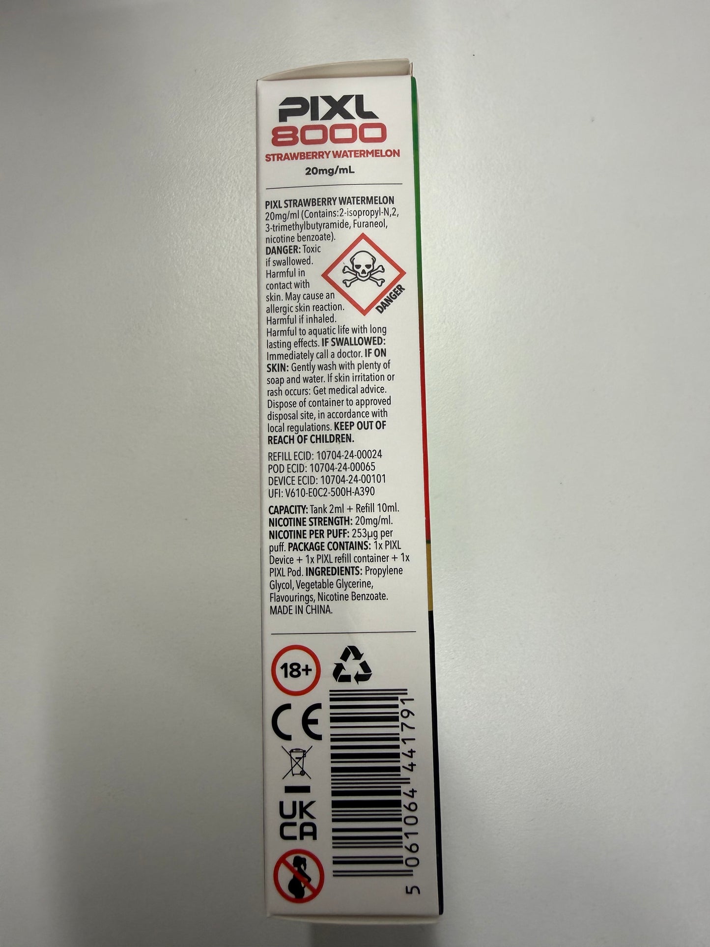 PIXL 8000 puffs