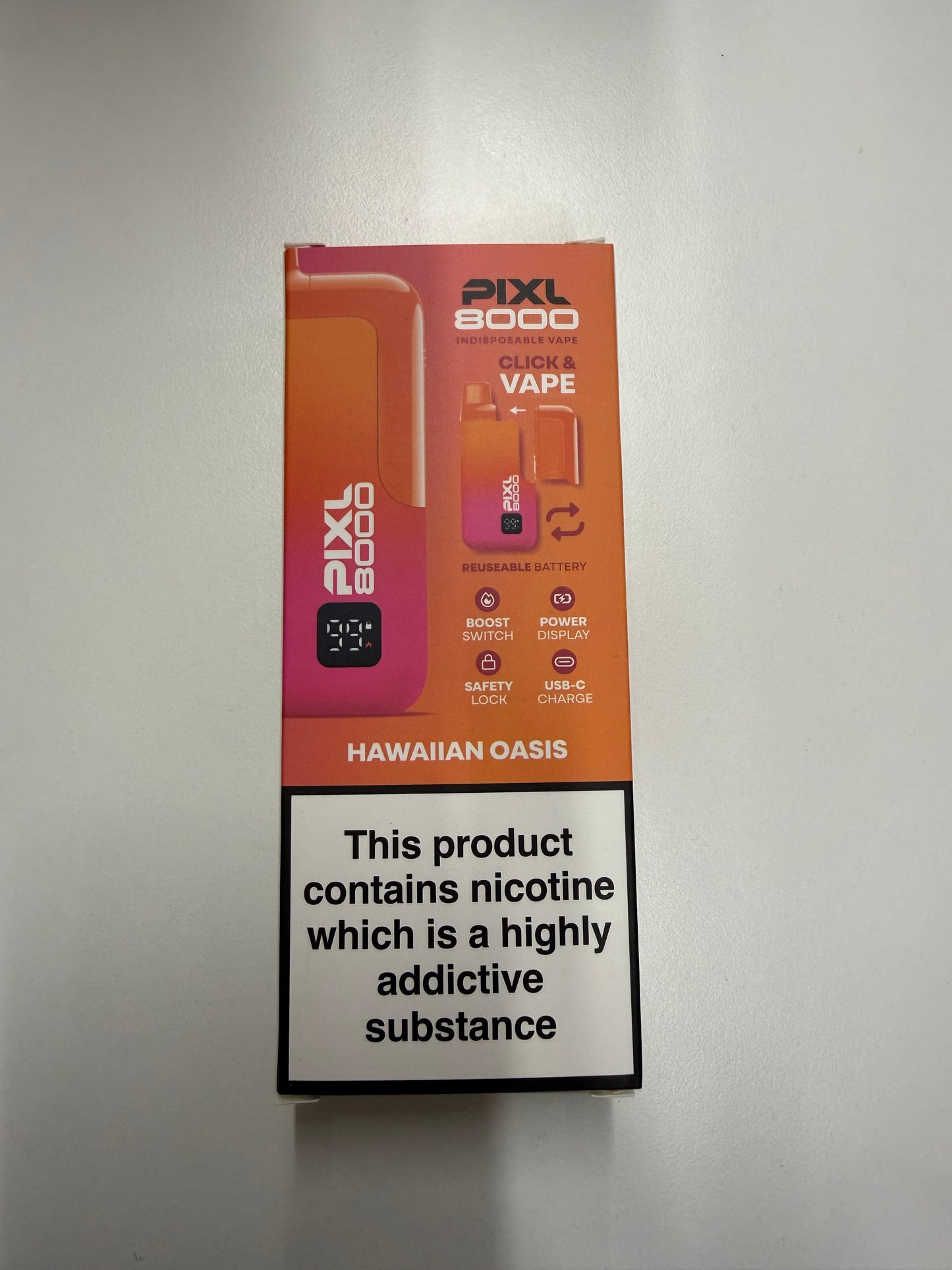 PIXL 8000 puffs