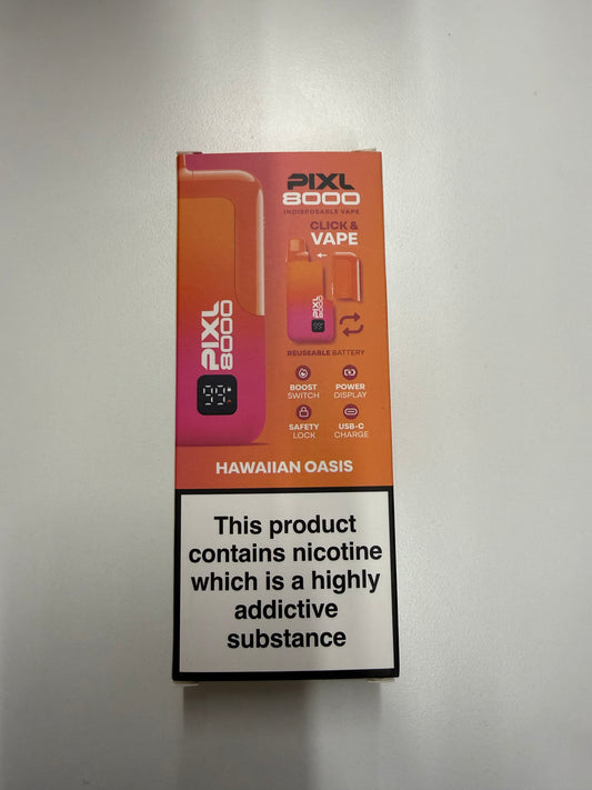 PIXL 8000 puffs