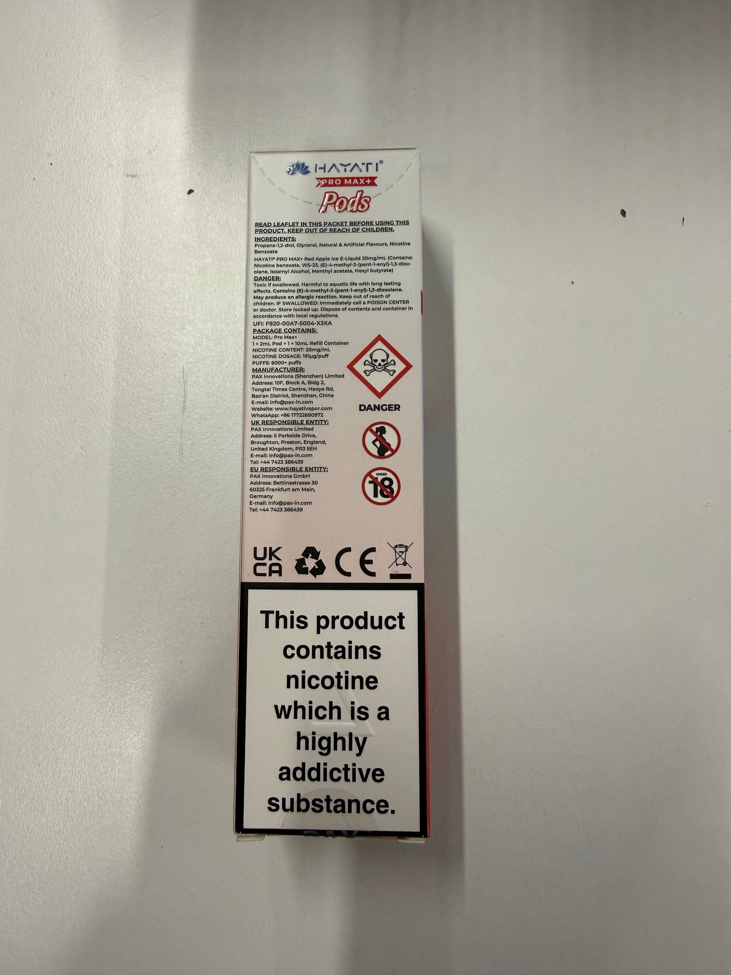HAYATI PROMAX PODS 6000 PUFFS