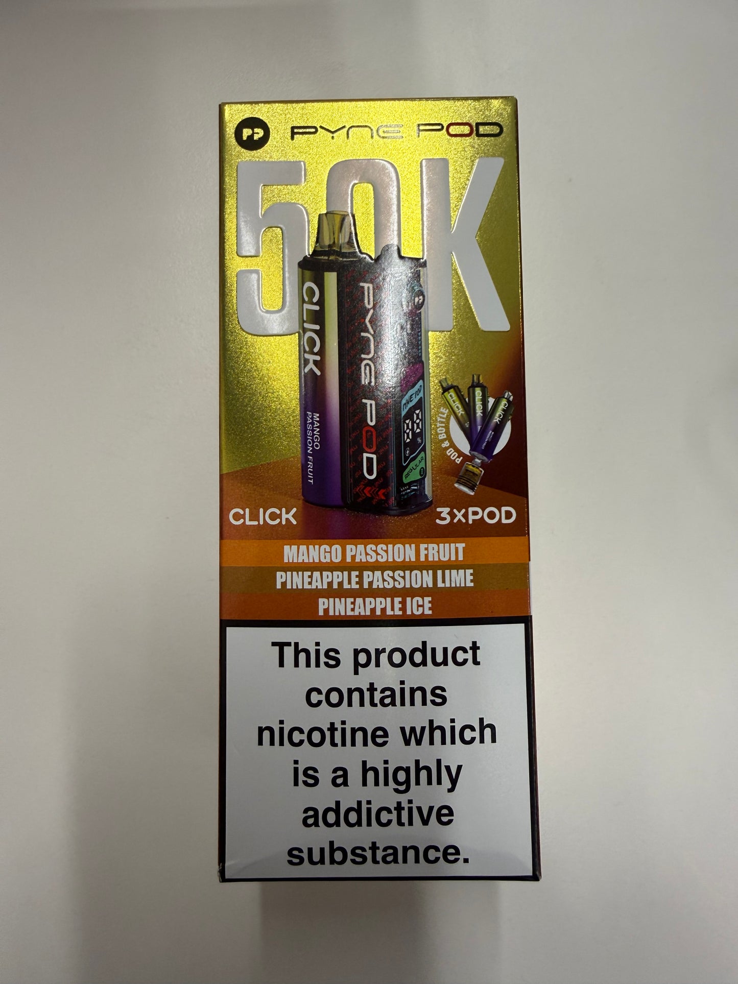 PYNE POD 50K CLICK 3XPOD