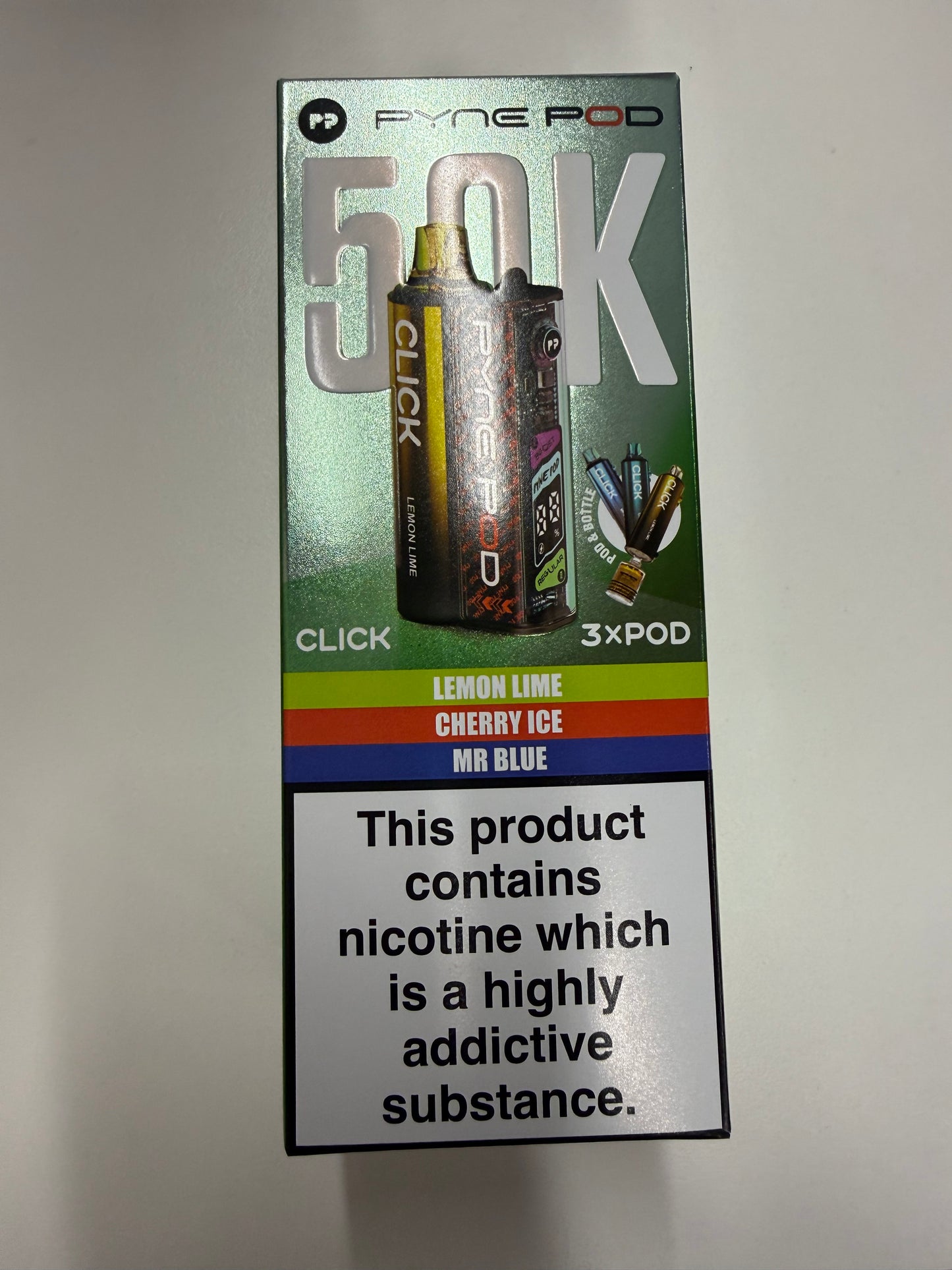 PYNE POD 50K CLICK 3XPOD