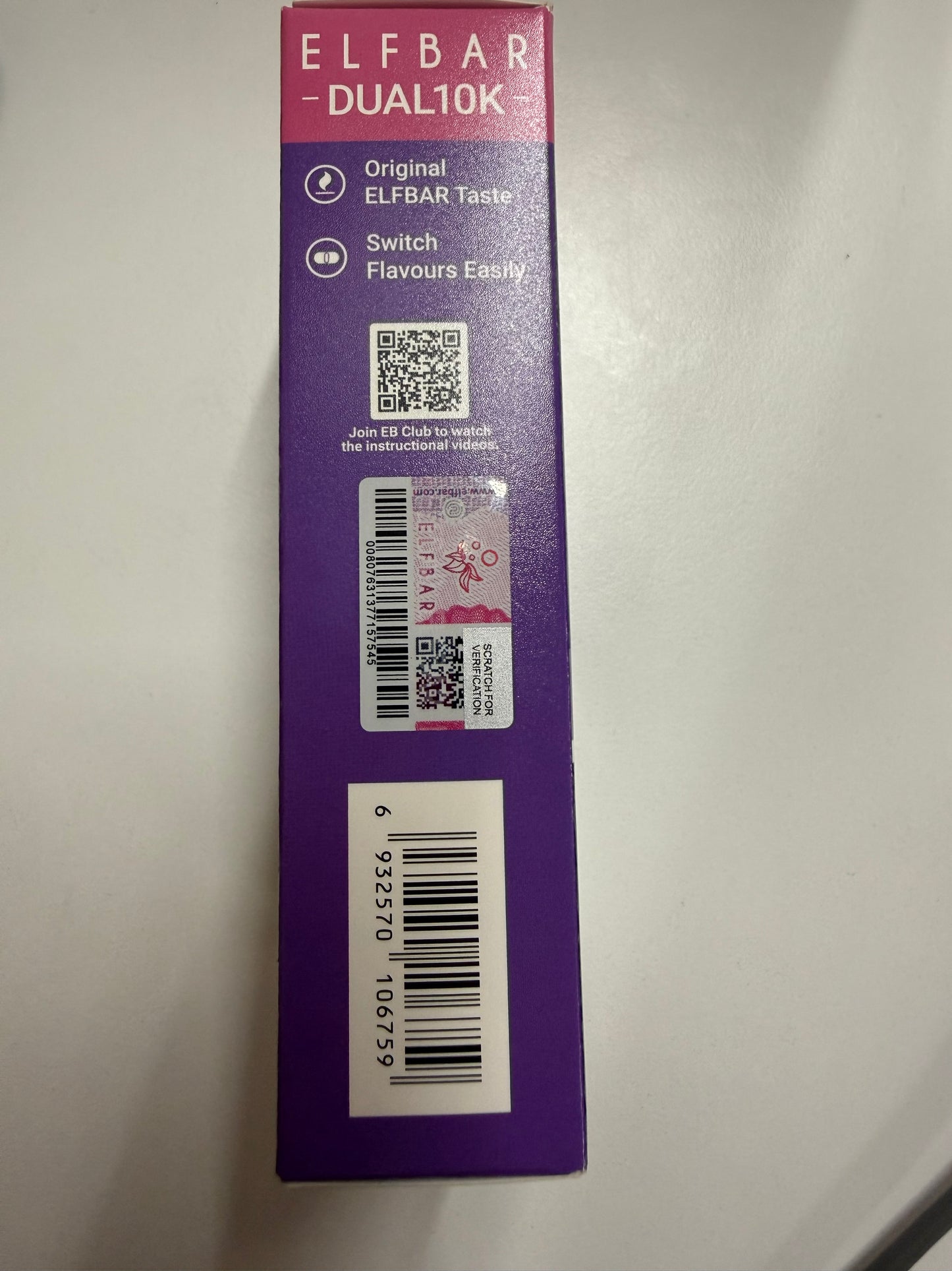 ELFBAR DUAL 10K 2 FLAVOURS IN 1 DEVICE