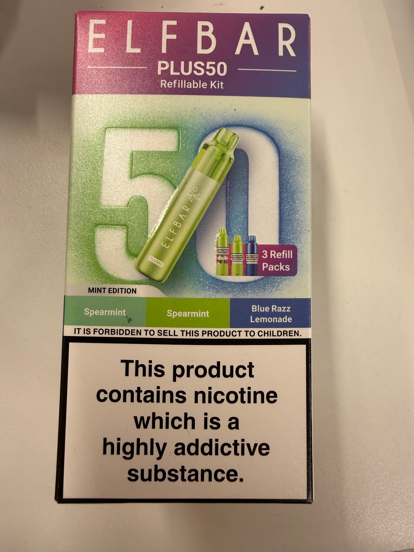 ELFBAR PLUS 50K REFILLABLE KIT